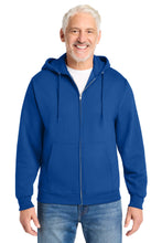 Load image into Gallery viewer, Port & Co ® Core Fleece Full-Zip Hooded Sweatshirt. PC78ZH