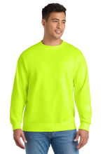 Load image into Gallery viewer, Port & Co ® Tall Essential Fleece Crewneck Sweatshirt. PC90T