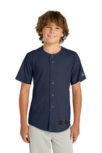 Load image into Gallery viewer, New Era ® Youth Diamond Era Full-Button Jersey. YNEA220