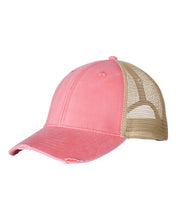 Load image into Gallery viewer, Ollie Distressed Trucker Cap
