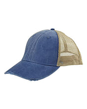 Load image into Gallery viewer, Ollie Distressed Trucker Cap
