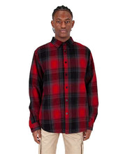Load image into Gallery viewer, Unisex Plaid Flannel Overshirt

