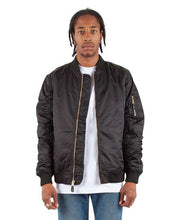 Load image into Gallery viewer, Unisex Bomber Jacket
