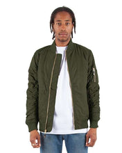 Load image into Gallery viewer, Unisex Bomber Jacket
