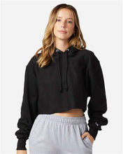 Load image into Gallery viewer, Women's Reverse Weave® Hooded Cropped Sweatshirt
