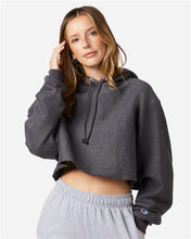 Load image into Gallery viewer, Women's Reverse Weave® Hooded Cropped Sweatshirt
