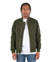Load image into Gallery viewer, Unisex Bomber Jacket
