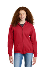Load image into Gallery viewer, Gildan ®  Youth Heavy Blend ™  Full-Zip Hooded Sweatshirt. 18600B
