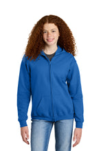 Load image into Gallery viewer, Gildan ®  Youth Heavy Blend ™  Full-Zip Hooded Sweatshirt. 18600B
