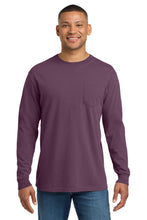 Load image into Gallery viewer, COMFORT COLORS  ®  Heavyweight Ring Spun Long Sleeve Pocket Tee. 4410
