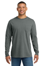Load image into Gallery viewer, COMFORT COLORS  ®  Heavyweight Ring Spun Long Sleeve Pocket Tee. 4410
