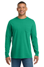 Load image into Gallery viewer, COMFORT COLORS  ®  Heavyweight Ring Spun Long Sleeve Pocket Tee. 4410
