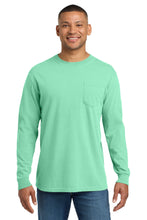 Load image into Gallery viewer, COMFORT COLORS  ®  Heavyweight Ring Spun Long Sleeve Pocket Tee. 4410
