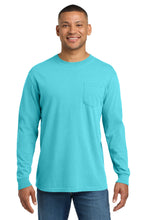 Load image into Gallery viewer, COMFORT COLORS  ®  Heavyweight Ring Spun Long Sleeve Pocket Tee. 4410
