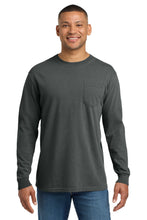 Load image into Gallery viewer, COMFORT COLORS  ®  Heavyweight Ring Spun Long Sleeve Pocket Tee. 4410
