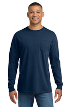 Load image into Gallery viewer, COMFORT COLORS  ®  Heavyweight Ring Spun Long Sleeve Pocket Tee. 4410
