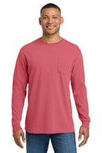 Load image into Gallery viewer, COMFORT COLORS  ®  Heavyweight Ring Spun Long Sleeve Pocket Tee. 4410
