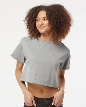 Load image into Gallery viewer, Women's Heritage Jersey Crop T-Shirt
