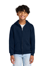 Load image into Gallery viewer, Jerzees ®  - Youth NuBlend ®  Full-Zip Hooded Sweatshirt.  993B
