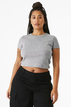 Load image into Gallery viewer, BELLA+CANVAS ®  Women's Micro Rib Baby Tee BC1010
