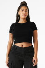 Load image into Gallery viewer, BELLA+CANVAS ®  Women's Micro Rib Baby Tee BC1010
