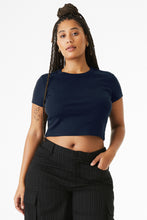 Load image into Gallery viewer, BELLA+CANVAS ®  Women's Micro Rib Baby Tee BC1010
