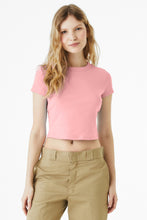 Load image into Gallery viewer, BELLA+CANVAS ®  Women's Micro Rib Baby Tee BC1010
