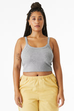 Load image into Gallery viewer, BELLA+CANVAS ®  Women's Micro Rib Spaghetti Strap Tank BC1012
