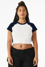 Load image into Gallery viewer, BELLA+CANVAS ®  Women's Micro Rib Raglan Baby Tee BC1201
