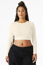 Load image into Gallery viewer, BELLA+CANVAS ®  Women's Micro Rib Long Sleeve Baby Tee BC1501
