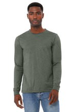 Load image into Gallery viewer, BELLA+CANVAS ®  Unisex Heather CVC Long Sleeve Tee BC3501CVC

