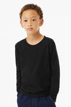 Load image into Gallery viewer, BELLA+CANVAS ®  Youth Heather CVC Long Sleeve Tee BC3501YCVC
