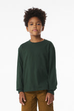 Load image into Gallery viewer, BELLA+CANVAS ®  Youth 6-Ounce Heavyweight Long Sleeve Tee BC3511Y
