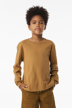 Load image into Gallery viewer, BELLA+CANVAS ®  Youth 6-Ounce Heavyweight Long Sleeve Tee BC3511Y
