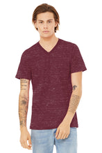 Load image into Gallery viewer, BELLA+CANVAS ®  Unisex Textured Jersey V-Neck Tee BC3655
