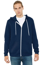 Load image into Gallery viewer, BELLA+CANVAS  ®  Unisex Sponge Fleece Full-Zip Hoodie. BC3739
