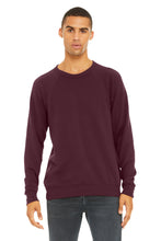 Load image into Gallery viewer, BELLA+CANVAS  ®  Unisex Sponge Fleece Raglan Sweatshirt. BC3901
