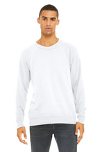 Load image into Gallery viewer, BELLA+CANVAS  ®  Unisex Sponge Fleece Raglan Sweatshirt. BC3901

