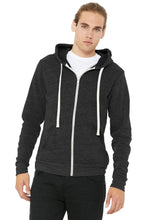 Load image into Gallery viewer, BELLA+CANVAS  ®  Unisex Triblend Sponge Fleece Full-Zip Hoodie. BC3909
