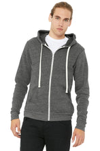 Load image into Gallery viewer, BELLA+CANVAS  ®  Unisex Triblend Sponge Fleece Full-Zip Hoodie. BC3909

