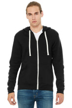 Load image into Gallery viewer, BELLA+CANVAS  ®  Unisex Triblend Sponge Fleece Full-Zip Hoodie. BC3909
