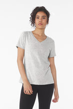 Load image into Gallery viewer, BELLA+CANVAS ®  Women's Relaxed Heather CVC V-Neck Tee BC6405CVC
