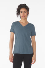 Load image into Gallery viewer, BELLA+CANVAS ®  Women's Relaxed Heather CVC V-Neck Tee BC6405CVC
