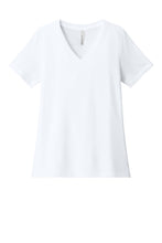 Load image into Gallery viewer, BELLA+CANVAS ®  Women's Relaxed Heather CVC V-Neck Tee BC6405CVC
