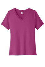 Load image into Gallery viewer, BELLA+CANVAS  ®  Women's Relaxed Jersey Short Sleeve V-Neck Tee. BC6405
