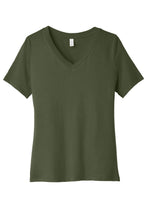 Load image into Gallery viewer, BELLA+CANVAS  ®  Women's Relaxed Jersey Short Sleeve V-Neck Tee. BC6405
