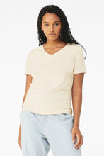 Load image into Gallery viewer, BELLA+CANVAS  ®  Women's Relaxed Jersey Short Sleeve V-Neck Tee. BC6405

