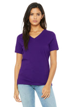 Load image into Gallery viewer, BELLA+CANVAS  ®  Women's Relaxed Jersey Short Sleeve V-Neck Tee. BC6405
