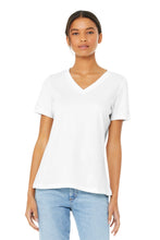 Load image into Gallery viewer, BELLA+CANVAS  ®  Women's Relaxed Jersey Short Sleeve V-Neck Tee. BC6405
