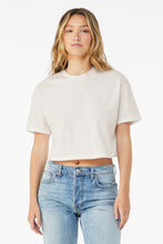Load image into Gallery viewer, BELLA+CANVAS ®  Women's Jersey Crop Tee BC6482
